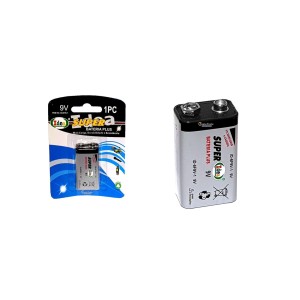 BATERIA 9 VOLTS SUPER ID-6F9V-1 (BLISTER) 12X1