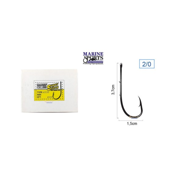 ANZOL MARINE 4330 Nº 2/0 100X1 REF. 31030250