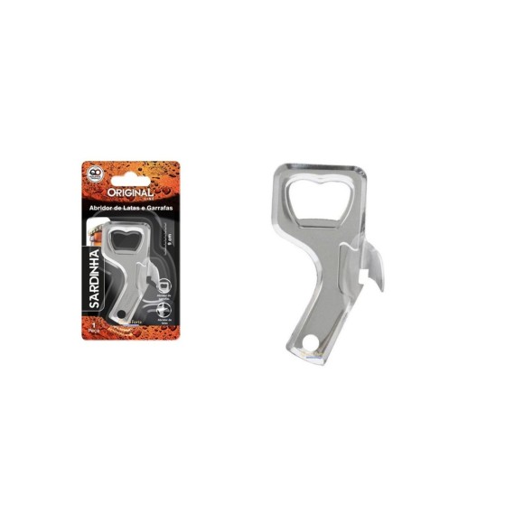 ABRIDOR LATA GARRAFA SARDINHA (BLISTER) SL0273