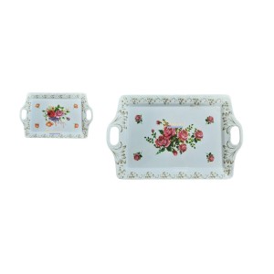 BANDEJA DECORADA MELAMINE 16,5