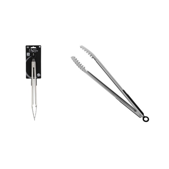 PEGADOR INOX DE CARNE P/ CHURRASCO 35CM  3514