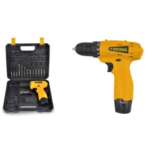 PARAFUSADEIRA RECARREG. BIVOLT 12V 15 PEÇAS AR0290