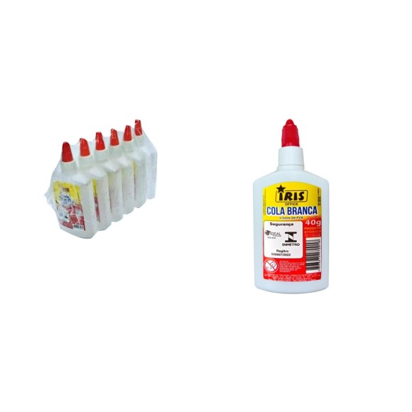 COLA BRANCA 40G 6X1 0065